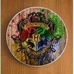 Harry Potter Hogwarts Round Coasters x 6
