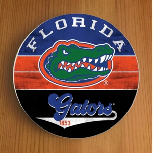 Florida Gators Round Coasters x 6