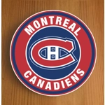 Montreal Canadiens Round Coasters x 6