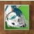 Miami Dolphins GLASS Coasters x 4