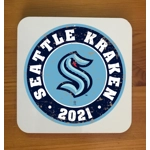 Seattle Kraken Coasters x 6