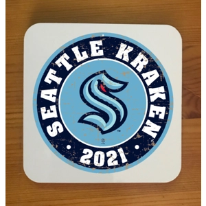 Seattle Kraken Coasters x 6