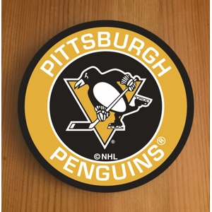 Pittsburgh Penguins Round Coasters x 6