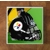 Pittsburgh Steelers GLASS Coasters x 4