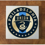 Philadelphia Union GLASS Coasters x 4