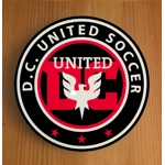 DC United Round Coasters x 6
