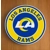Los Angeles Rams Round Coasters x 6