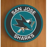 San Jose Sharks Round Coasters x 6