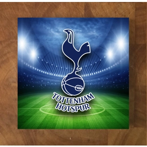 Tottenham Hotspur GLASS Coasters x 4