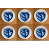 Sporting Kansas City Round Coasters x 6