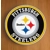 Pittsburgh Steelers Round Coasters x 6
