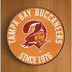 Tampa Bay Buccaneers Round Coasters x 6