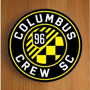 Columbus Crew Round Coasters x 6