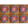 New York Red Bulls Round Coasters x 6