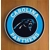 Carolina Panthers Round Coasters x 6