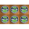 Seattle Seahawks Round Coasters x 6