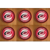Carolina Hurricanes Round Coasters x 6