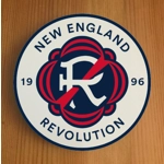 New England Revolution Round Coasters x 6