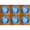 Tampa Bay Rays Round Coasters x 6