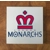 London Monarchs GLASS Coasters x 4