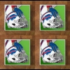 Buffalo Bills GLASS Coasters x 4