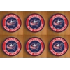 Columbus Blue Jackets Round Coasters x 6