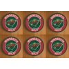 Minnesota Wild Round Coasters x 6