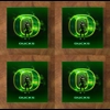 Oregon Ducks GLASS Coasters x 4