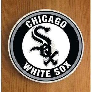 Chicago White Sox Round Coasters x 6