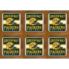 Green Bay Packers Coasters x 6