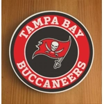 Tampa Bay Buccaneers Round Coasters x 6