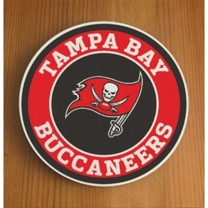 Tampa Bay Buccaneers Round Coasters x 6