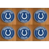 Indianapolis Colts Round Coasters x 6