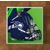 Seattle Seahawks GLASS Coasters x 4