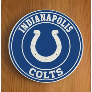 Indianapolis Colts Round Coasters x 6