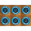 Miami Marlins Round Coasters x 6