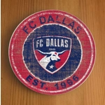 FC Dallas Round Coasters x 6