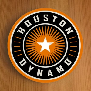 Houston Dynamo FC Round Coasters x 6