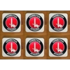 Charlton Athletic Coasters x 6