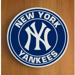 New York Yankees Round Coasters x 6