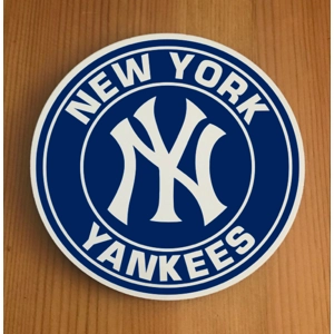 New York Yankees Round Coasters x 6