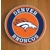 Denver Broncos Round Coasters x 6