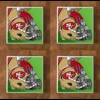 San Francisco 49ers GLASS Coasters x 4