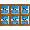 Carolina Panthers Coasters x 6