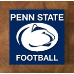 Penn State GLASS Coasters x 4