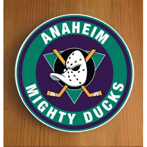 Anaheim Ducks Round Coasters x 6