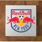New York Red Bulls GLASS Coasters x 4