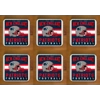 New England Patriots Coasters x 6