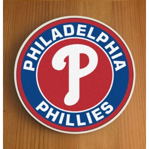 Philadelphia Phillies Round Coasters x 6
