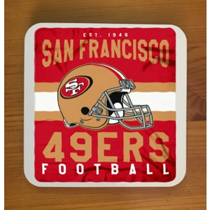 San Francisco 49ers Coasters x 6